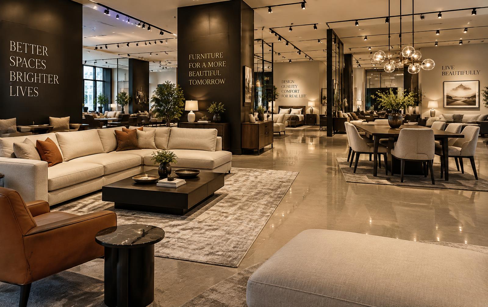 Home Deals furniture showroom interior